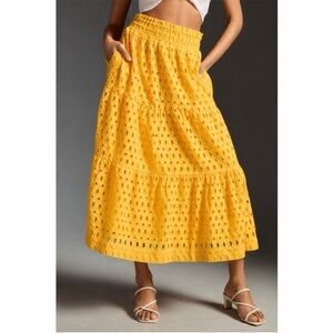 The Somerset Maxi Skirt: Eyelet Edition size XL